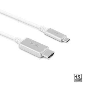Moshi USB-C to HDMI Cable 6.6 ft (2 m) - White