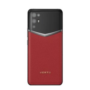 iVERTU Snapdragon 888,12GB+512GB 5G Raspberry Red Luxury Genuine Calf Leather