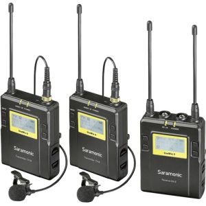 Saramonic UwMic9 UHF wireless microphone kit (2 transmitters)