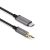 Moshi Aux to USB-C Cable 4 ft (1.2 m) - Black