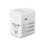 Moshi World Travel Adapter with USB-C and USB-A Ports - White