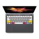 JCPAL VerSkin MacOS Shortcut Keyboard Protector for  MacBook Pro with Touch Bar