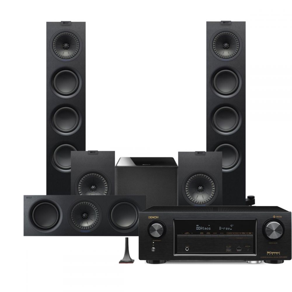 Kef Q750 5 1 Speaker Package With Denon Avr X1400h In Nepal